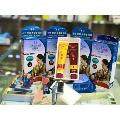 NHUỘM TÓC THẢO DƯỢC HÀN QUỐC
