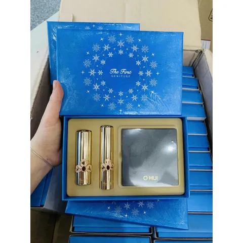 SET SON HUI SANG TRỌNG Bộ quà tặng đẳng cấp từ Ohui The First Geniture TẶNG NGAY PHẤN MẮT OHUI CỰC XINH