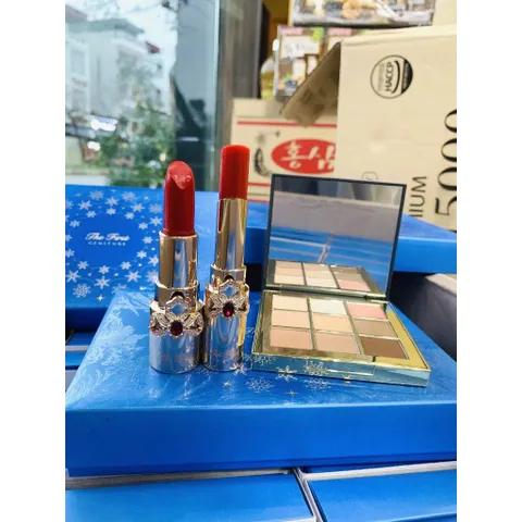 SET SON HUI SANG TRỌNG Bộ quà tặng đẳng cấp từ Ohui The First Geniture TẶNG NGAY PHẤN MẮT OHUI CỰC XINH