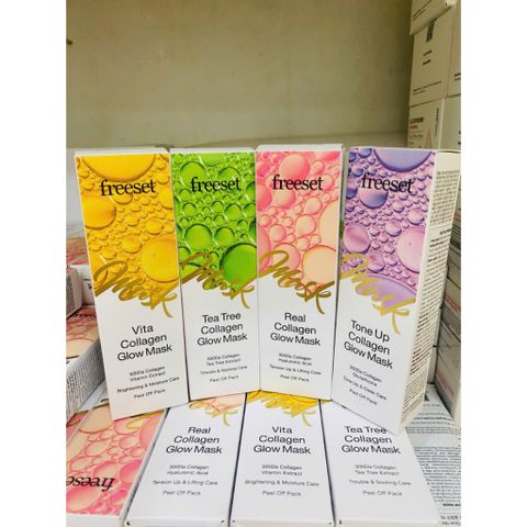 MẶT NẠ LỘT FREESET (hộp 5 gói * 8ml)