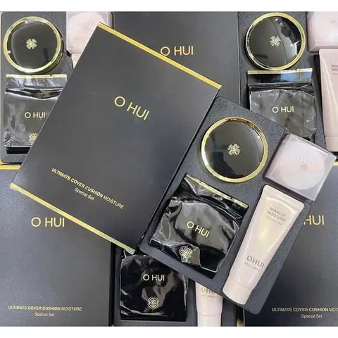 Set Phấn nước Ohui Ultimate Cover Cushion moisture SPF50+/PA+++