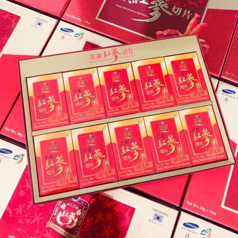 HỒNG SÂM THÁI LÁT TẨM MẬT ONG SAMBOK