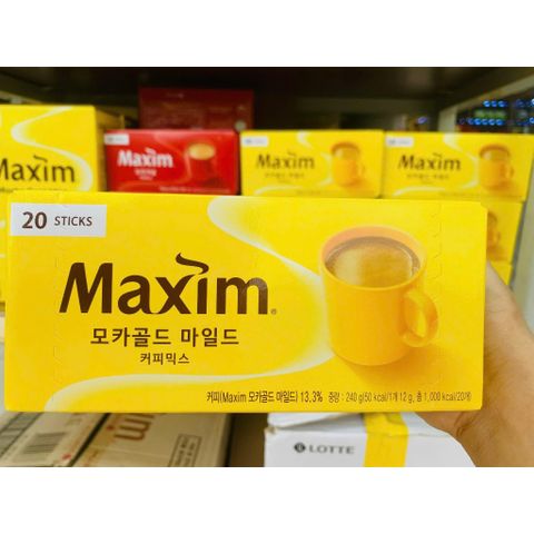 CÀ PHÊ MAXIM HỘP 100 GÓI