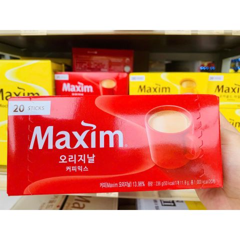 CÀ PHÊ MAXIM HỘP 100 GÓI