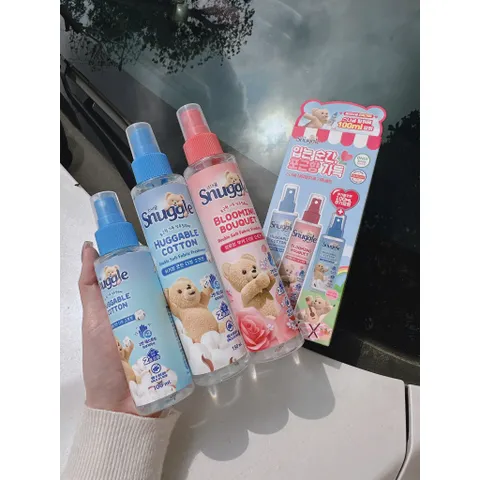 Xịt thơm quần áo SNUGGLE Hàn Quốc combo 3 chai dùng được cho em bé