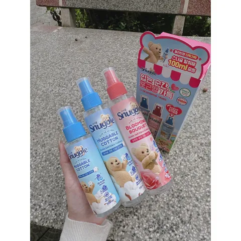 Xịt thơm quần áo SNUGGLE Hàn Quốc combo 3 chai dùng được cho em bé