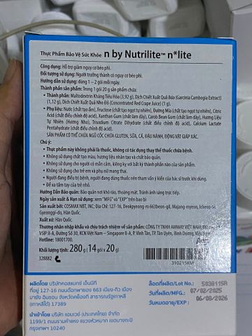 [Thanh Lý] nlite Amway hỗ trợ giảm nguy cơ béo phì, hỗ trợ giảm cân