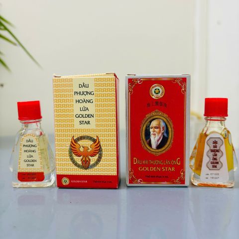 Dầu nước vàng - Dầu nước trắng nắp đỏ 3ml