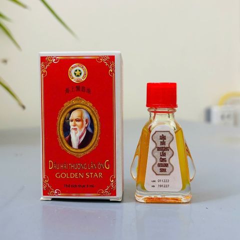 Dầu nước vàng - Dầu nước trắng nắp đỏ 3ml