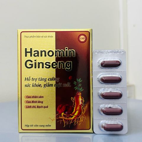Viên sâm Hanomin Ginseng tổng hợp 15 thành phần