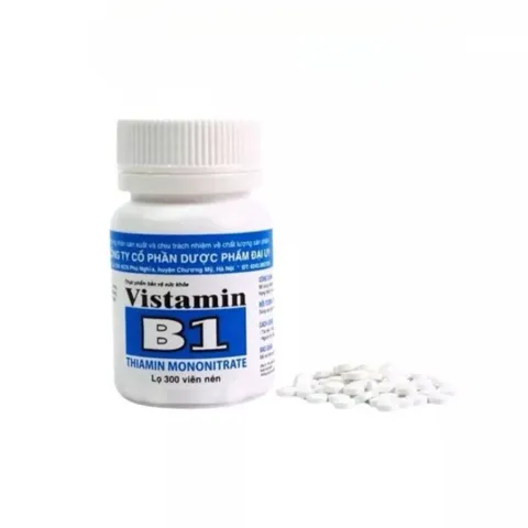 Vitamin B1 Đại Uy 300 Viên Date Xa NK