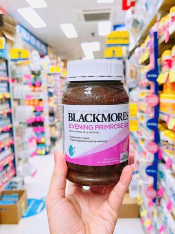 Tinh Dầu Hoa Anh Thảo Blackmores Evening Primrose Oil 125 & 190 Viên - Hỗ Trợ Cân Bằng Hormone Nội Tiết Tố - Giảm Hội Chứng Tiền Kinh Nguyệt (PMS) & Chăm Sóc Các Vấn Đề Về Da - S/P Chuẩn Úc