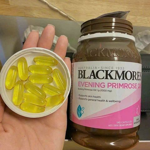 Tinh Dầu Hoa Anh Thảo Blackmores Evening Primrose Oil 125 & 190 Viên - Hỗ Trợ Cân Bằng Hormone Nội Tiết Tố - Giảm Hội Chứng Tiền Kinh Nguyệt (PMS) & Chăm Sóc Các Vấn Đề Về Da - S/P Chuẩn Úc