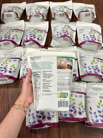 Hạt Chia Mỹ Nutiva 907g nhập khẩu