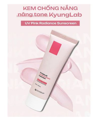 Kem Chống Nắng KyungLab Pink Radiance Sunscreen 50ml [hàng công ty]