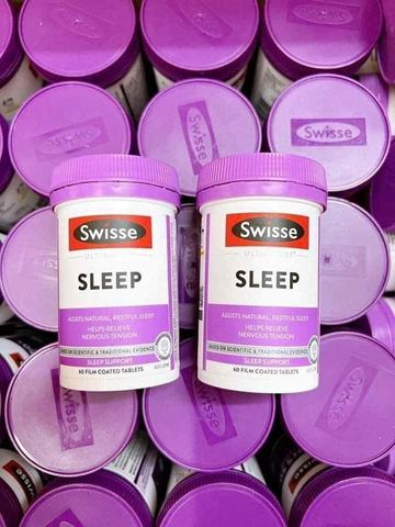 Swisse Ultiboost Sleep  – Hỗ Trợ Thư Giãn, Chăm Sóc Giấc Ngủ Từ Úc