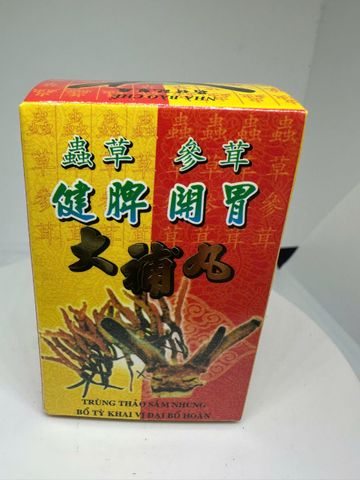 Viên Trùng Thảo Sâm Nhung Hỗ Trợ Cải Thiện Sức Khỏe & Giúp Ăn Ngủ Ngon ( Hộp 34 Viên )