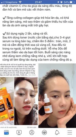 Tinh Chất Làm Sáng Da Balance Serum VitaminC UK 30ml