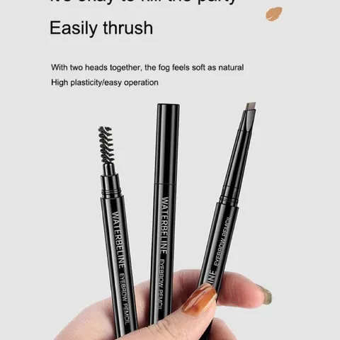 HOT Bút kẻ chân mày  5 sắc màu tùy chọn lựa xây đắp hai đầu chống giột nước lâu trôi 30g