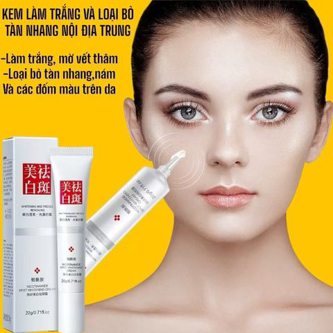 Kem bôi nám HIISEES dưỡng ẩm trắng da, mờ thâm nám, tàn nhang WHITE NING