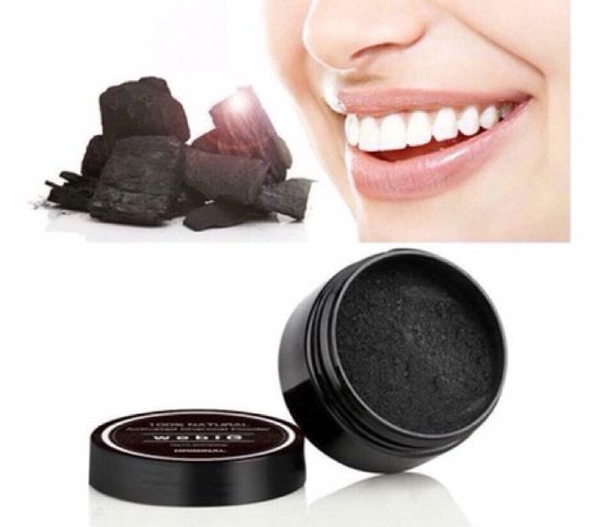 Deal 10/10 BỘT TRẮNG RĂNG THAN TRE HOẠT TÍNH 100% NATURAL TEETH WHITENING