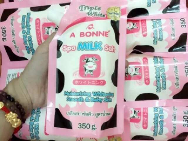 Muối sữa tẩy tế bào chết SPA Abonne Thái Lan 250g