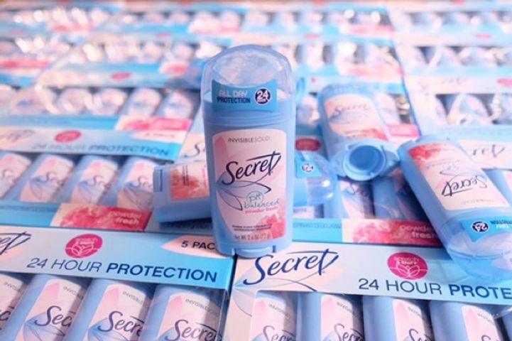LĂN KHỬ MÙI DẠNG SÁP DÀNH CHO NỮ SECRET PH BALANCED POWDER FRESH 24H Mỹ 73g