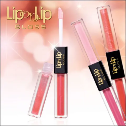 Son bóng 2 đầu Lip On Lip Gloss