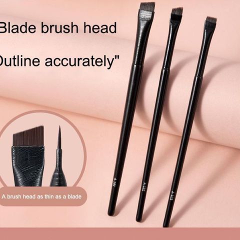 HOT Cọ Kẻ Mắt/ Cọ kẻ chân mày đầu xiên thon thả dịch vụ trang điểm