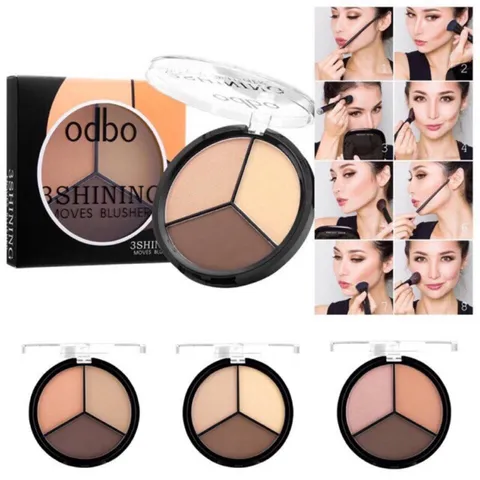 PHẤN TẠO KHỐI ODBO 3SHINING MOVES BLUSHER OD189