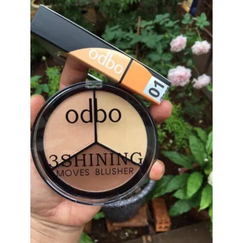PHẤN TẠO KHỐI ODBO 3SHINING MOVES BLUSHER OD189