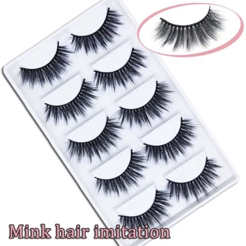 Hộp 5 cặp lông mi giả hanmade tự nhiên