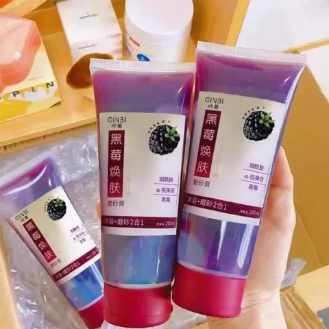 Tẩy Tế Bào Chết GINBI Hương Mâm Xôi