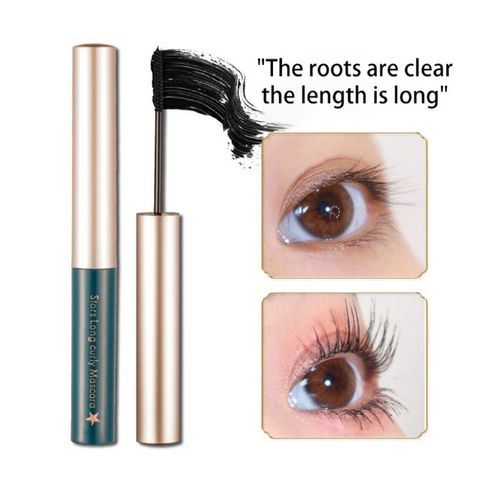 HOT Mascara sợi nhỏ chuốt mi dài cong dày không giột nước giữ lâu