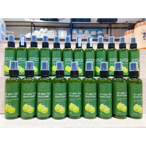 Xịt tinh dầu Bưởi xanh 100ml giúp kích thích mọc tóc
