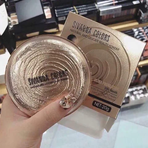 Phấn Phủ Siêu Mịn Sivanna Colors Natural And Delicate Beauty Power