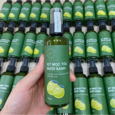 Xịt tóc bưởi xanh kích thích mọc tóc 100ml