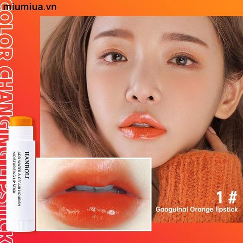 HOT Son Dưỡng Môi bộ phận cây trồng đương nhiên sắc màu xinh xắn