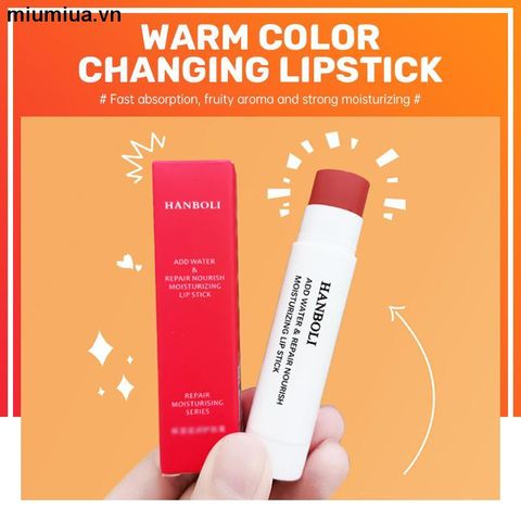 HOT Son Dưỡng Môi bộ phận cây trồng đương nhiên sắc màu xinh xắn