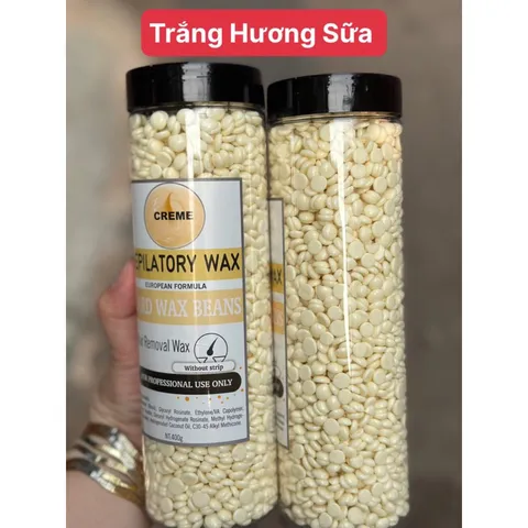 (Hủ lớn 400g) Sáp wax lông hard beans tự nhiên an toàn lành tính cho da hottrend màu giao ngẫu nhiên
