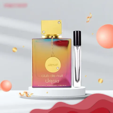 (Dùng thử 10ml) Nước Hoa Dubai Club De Nuit Untold Chính Hãng EDP Ngọt Ngào, Quyến Rũ