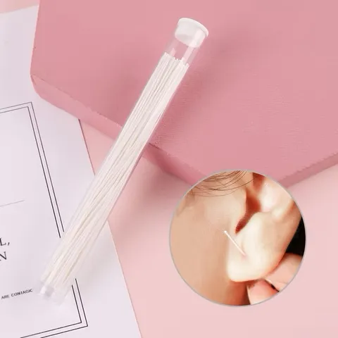 Dụng cụ làm sạch vệ sinh lỗ khuyên tai an toàn 60 cái (không kèm dung dịch vệ sinh )