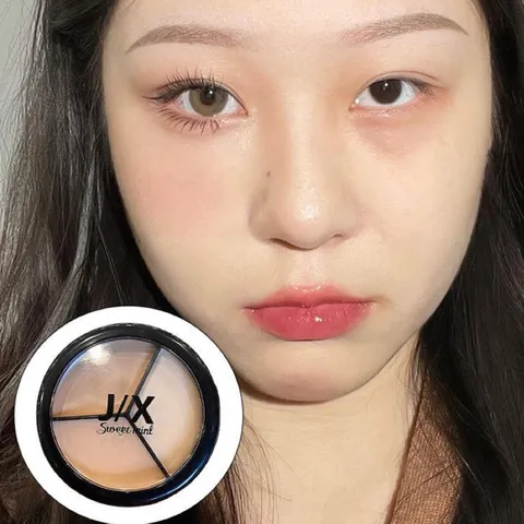 HOT Kem Che lỗi 3 Màu Bạc Sweet Mint Phủ Quầng Thâm Và mối nhăn Cho Da
