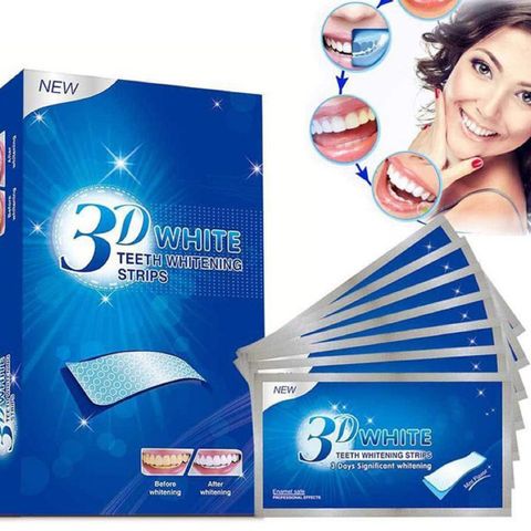 HOT Miếng Dán Làm Trắng Răng 3d Tiện Dụng
