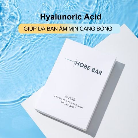 Hộp 5 Mặt nạ cấp ẩm HOBEBAR phục hồi da tổn thương, cấp ẩm chuyên sâu giúp da trắng sáng cho cả da khô và da dầu