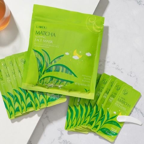 Combo 5 Mặt Nạ Ngủ Trà Xanh Matcha Mud Mask Laikou