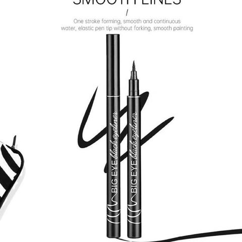 HOT Bút Kẻ Mắt Dạng Lỏng black color Nhanh Khô Chống giột nước Lâu Trôi make up Mượt Mà