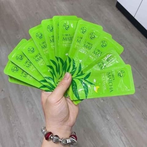 Combo 5 Mặt Nạ Ngủ Trà Xanh Matcha Mud Mask Laikou