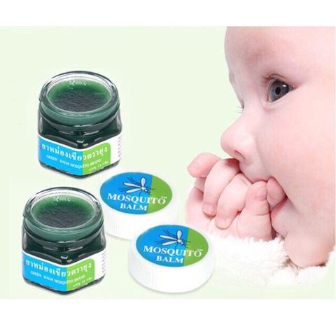 Dầu thoa giảm muỗi đốt, côn trùng cắn, bong gân Green Balm Mosquito