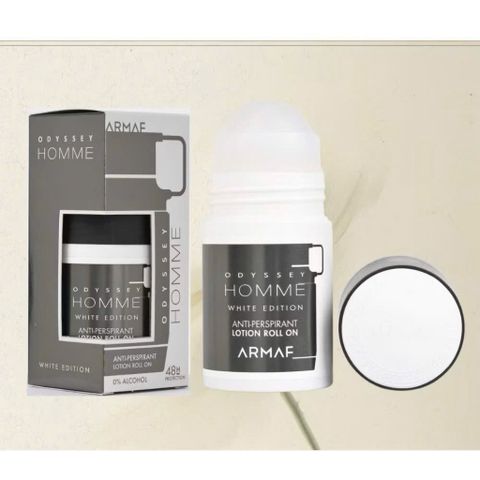 Lăn khử mùi nước hoa Armaf Odyssey Homme White Edition 75ml Chính Hãng